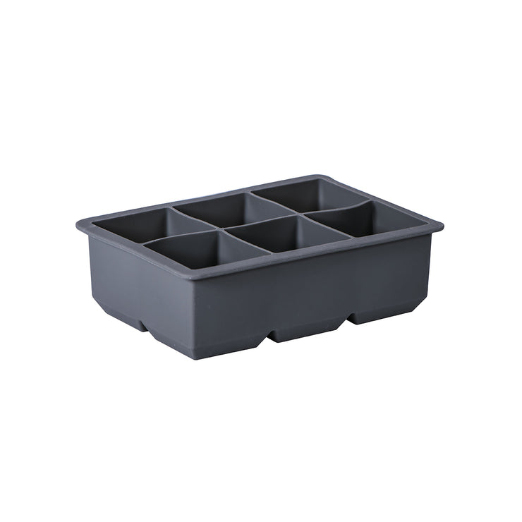 Avanti Silicone 6 cup King Ice Cube Tray - Charcoal