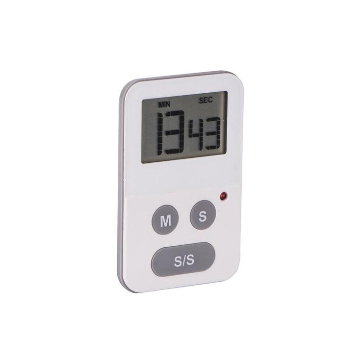 Avanti Digital Slim Timer with Light White