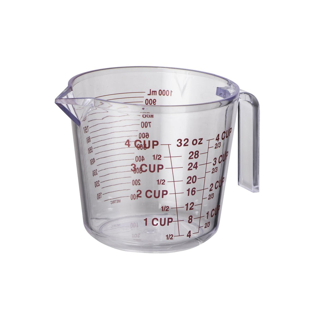 Baker's Secret 1000ml Glass Measuring Cup - Kitchen Tools