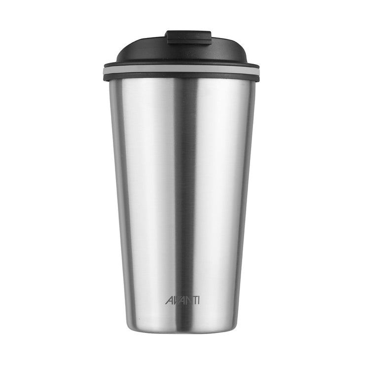 13451 Avanti Go Cup Brushed Stainless Steel The Gymea Lily