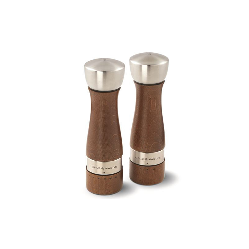 Cole & Mason Oldbury Gift Set Salt & Pepper Mills The Gymea Lily