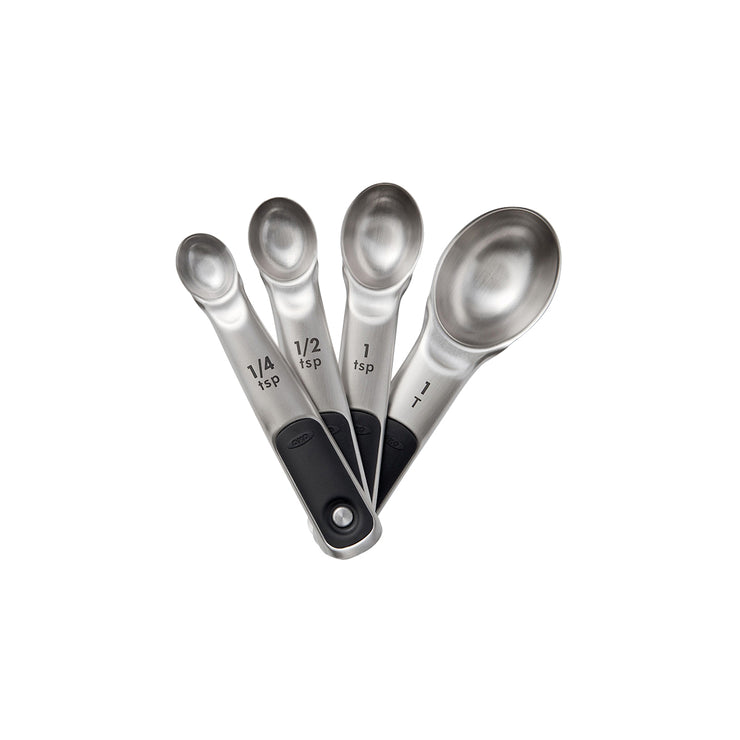 48280 OXO Good Grips Stainless Steel Measuring Spoon Set (4pcs) The Gymea Lily Kicthenware & Homewares