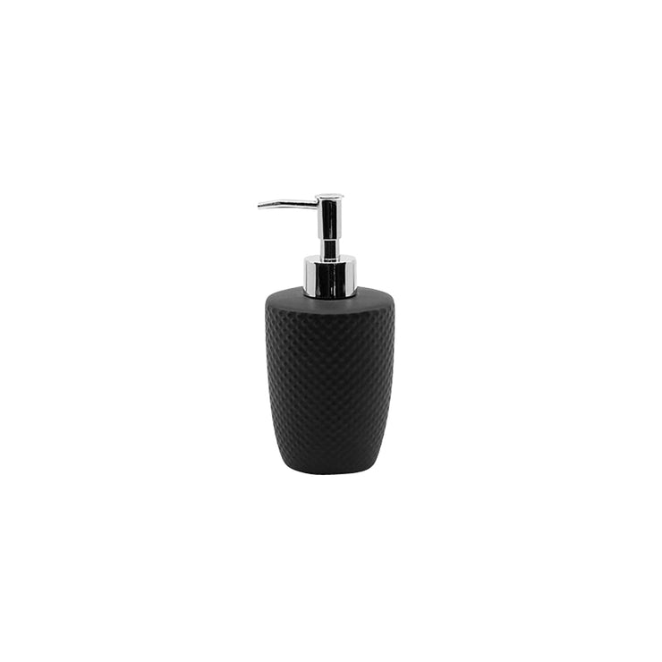 S&P Spot Ceramic Black Soap Dispenser 80x180mm