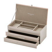 Gabriella Nude Large Jewellery Box