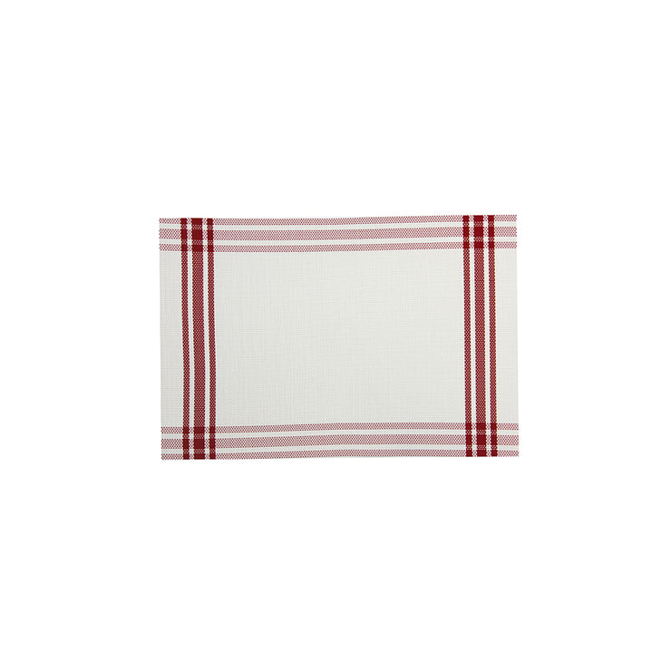 Wilkie Brothers Stuart Red Placemat 30x45cm