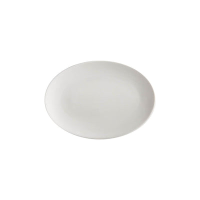 AX0395 Maxwell & Williams White Basics Oval Plate The Gymea Lily Homeswares & Kitchen