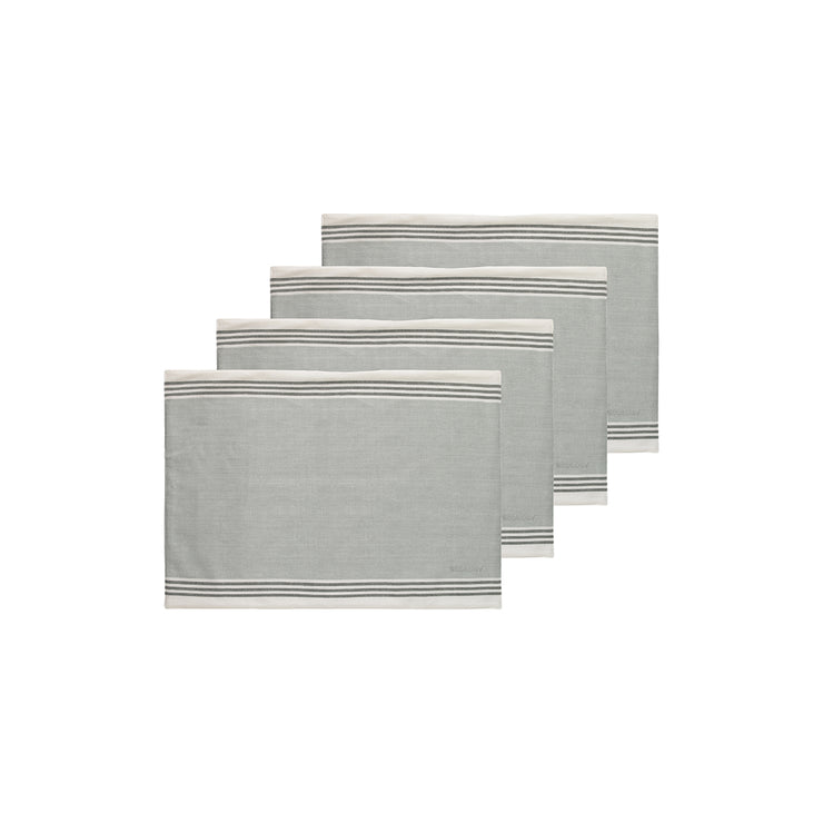 Ecology Cafe Placemats Set of 4 Grey