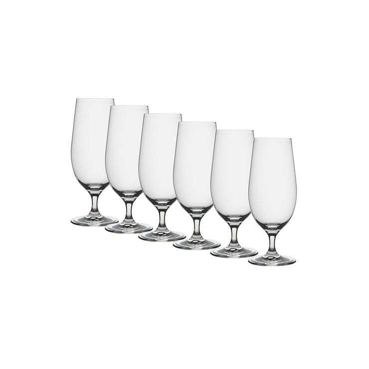 Ecology Classic 6 x Stemmed Beer Glass 460ml
