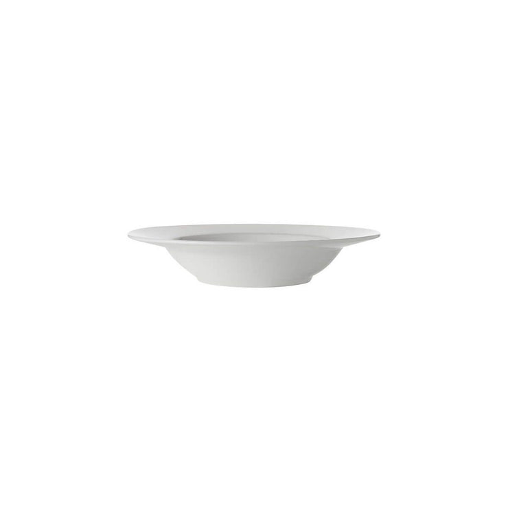 FX0127 Maxwell & Williams White Basics Rim Soup Bowl The Gymea Lily Homeswares & Kitchen