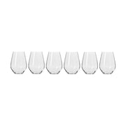 Krosno Harmony Stemless Wine 540ml Set (6pc)