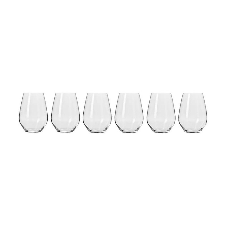 Krosno Harmony Stemless Wine 540ml Set (6pc)