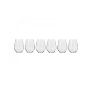 Krosno Harmony Stemless Wine 400ml Set (6pc)