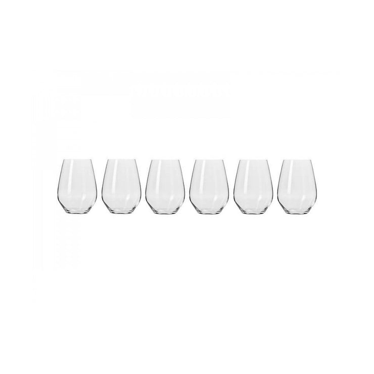 Krosno Harmony Stemless Wine 400ml Set (6pc)