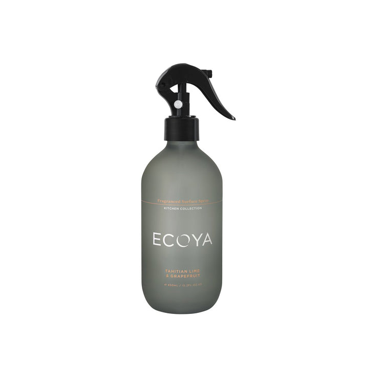 Ecoya Fragranced Surface Spray Tahitian Lime & Grapefruit 450ml The Gymea Lily Homewares & Kitchen