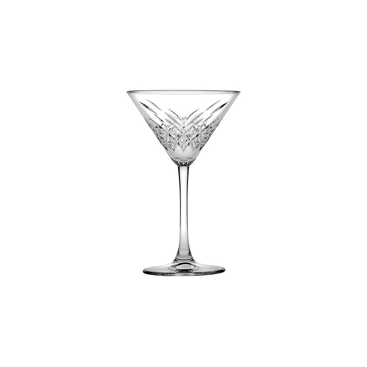 PB440176  Pasabahce Timeless Glassware Martini 230ml Set (4pc) The Gymea Lily Homeswares & Kitchen