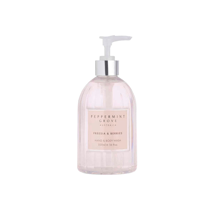 Peppermint Grove Freesia & Berries Hand & Body Wash 500ml The Gymea Lily Homeswares & Kitchen