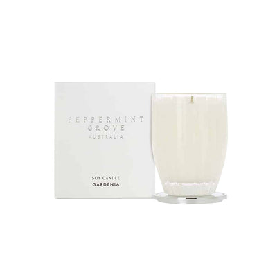 Peppermint Grove Gardenia Candle 350g The Gymea Lily Homeswares & Kitchen
