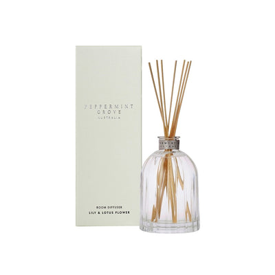 Peppermint Grove Lily & Lotus Flower Diffuser 350ml The Gymea Lily Homeswares & Kitchen