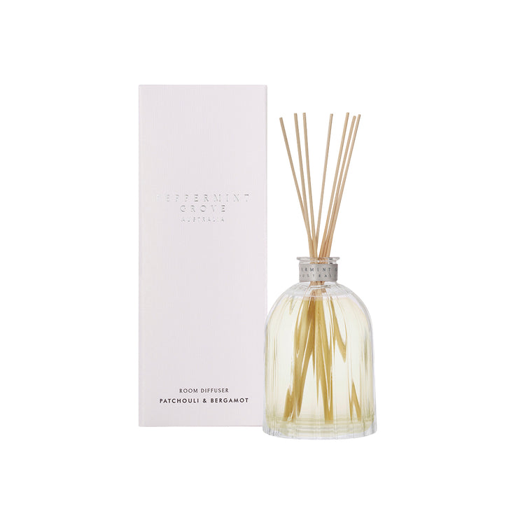 Peppermint Grove Patchouli & Bergamot Diffuser 100ml The Gymea Lily Homeswares & Kitchen