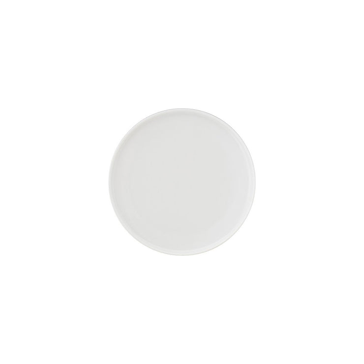 M&W White Basics Hi Rim Plate 21cm
