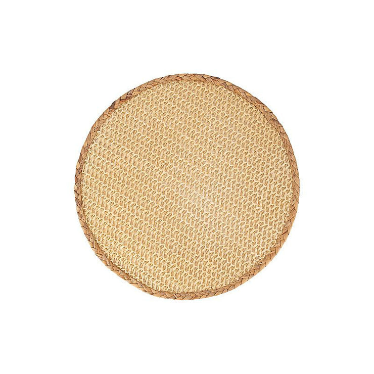 M&W Table Accents Round Placemat Natural 38cm